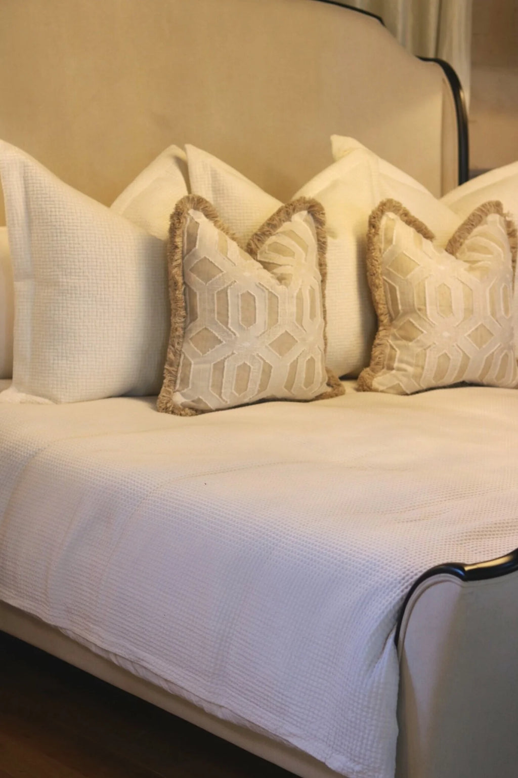 The Luxe Bed Cushion Set