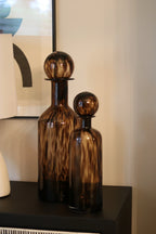 Tortoise Shell Effect Bottle with Ball Top