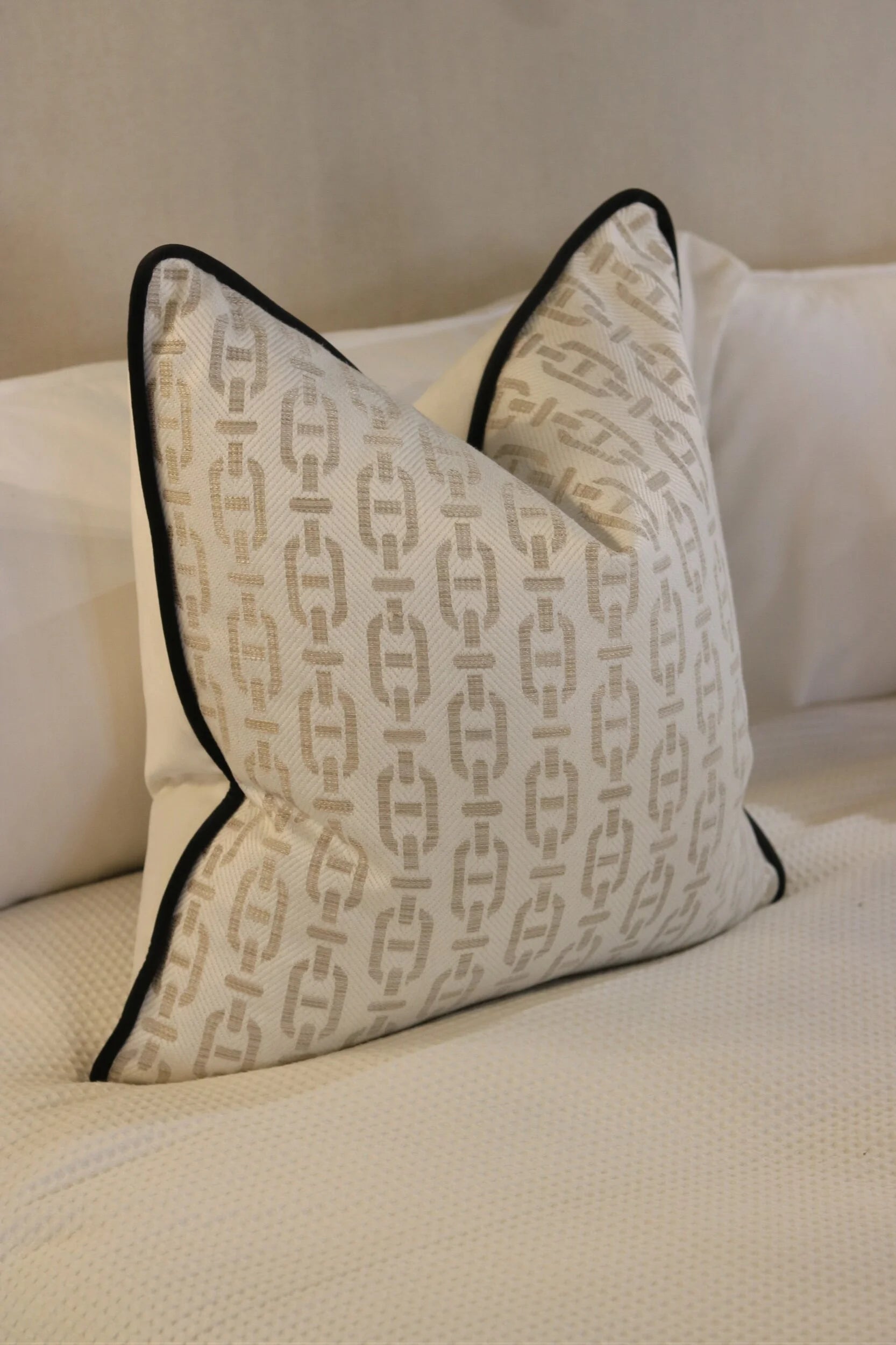 Andrew Martin 'Burlington String' Bed Cushion Set