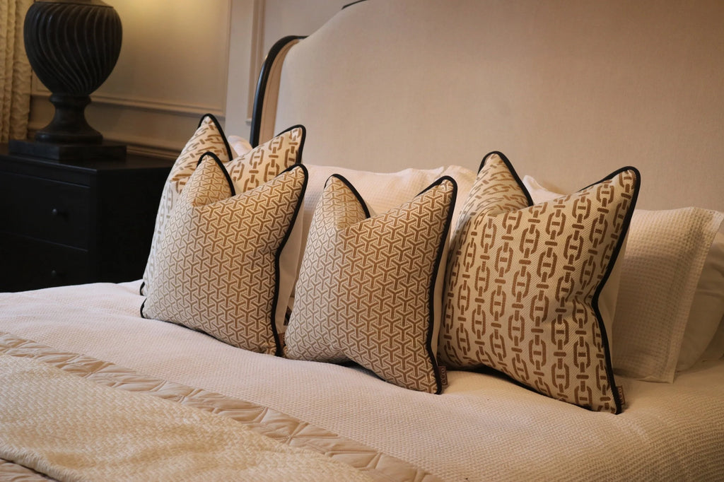 Andrew Martin 'Monte Tan' Cushion Set