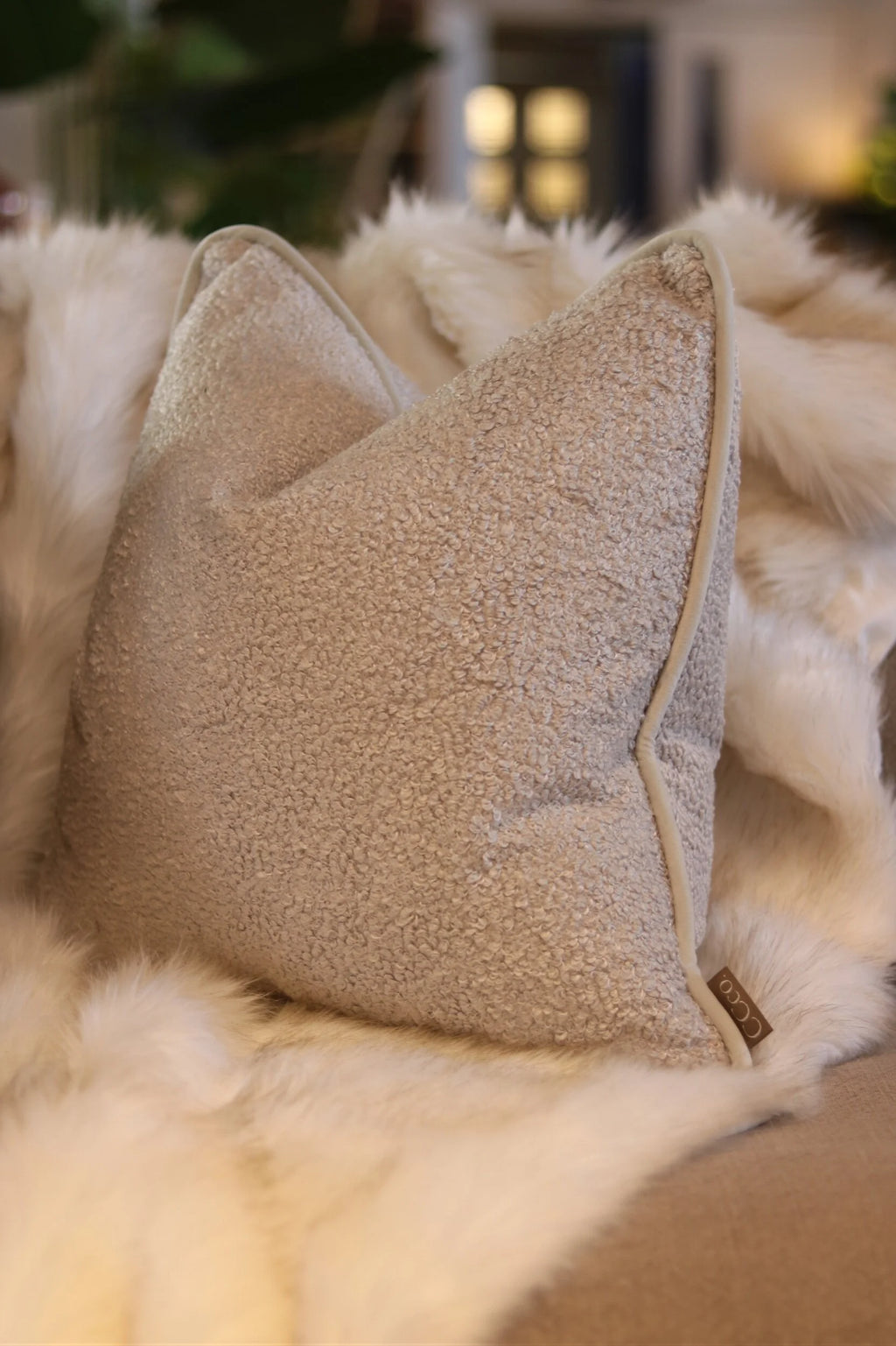 The Boucle Cushion