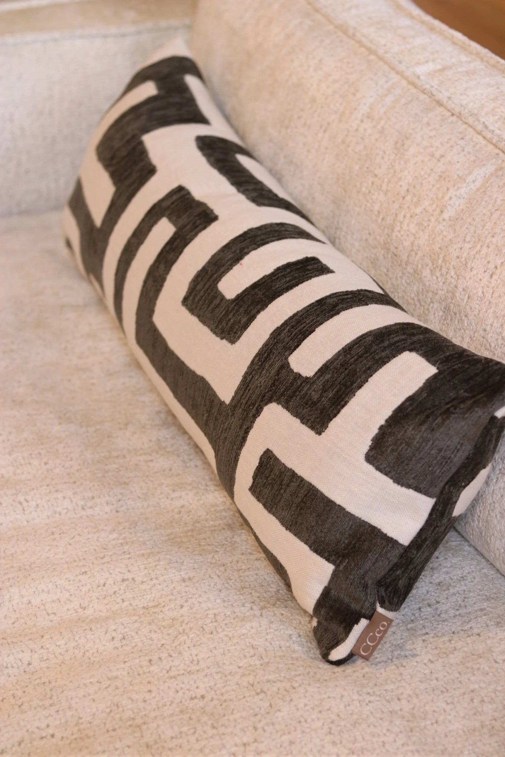 Kuba Cay Dalmatian XL Oblong Cushion