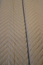 Chevron Taupe King Bedspread