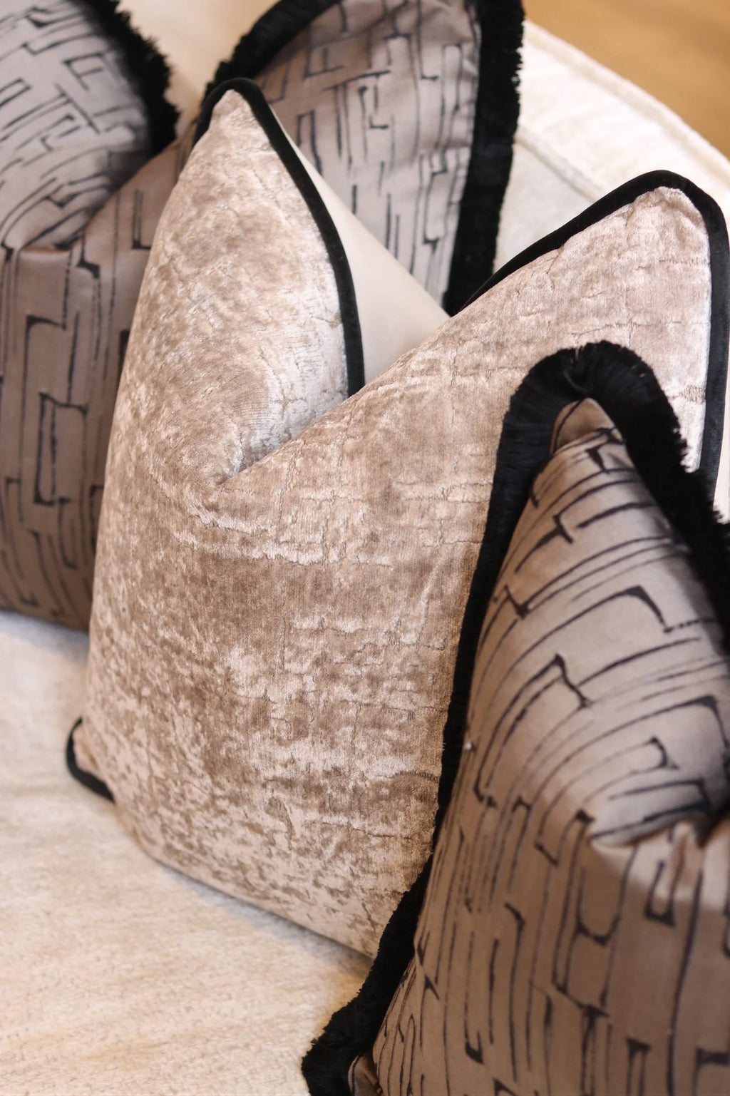 Ellice Moonbeam Sofa Cushion Set