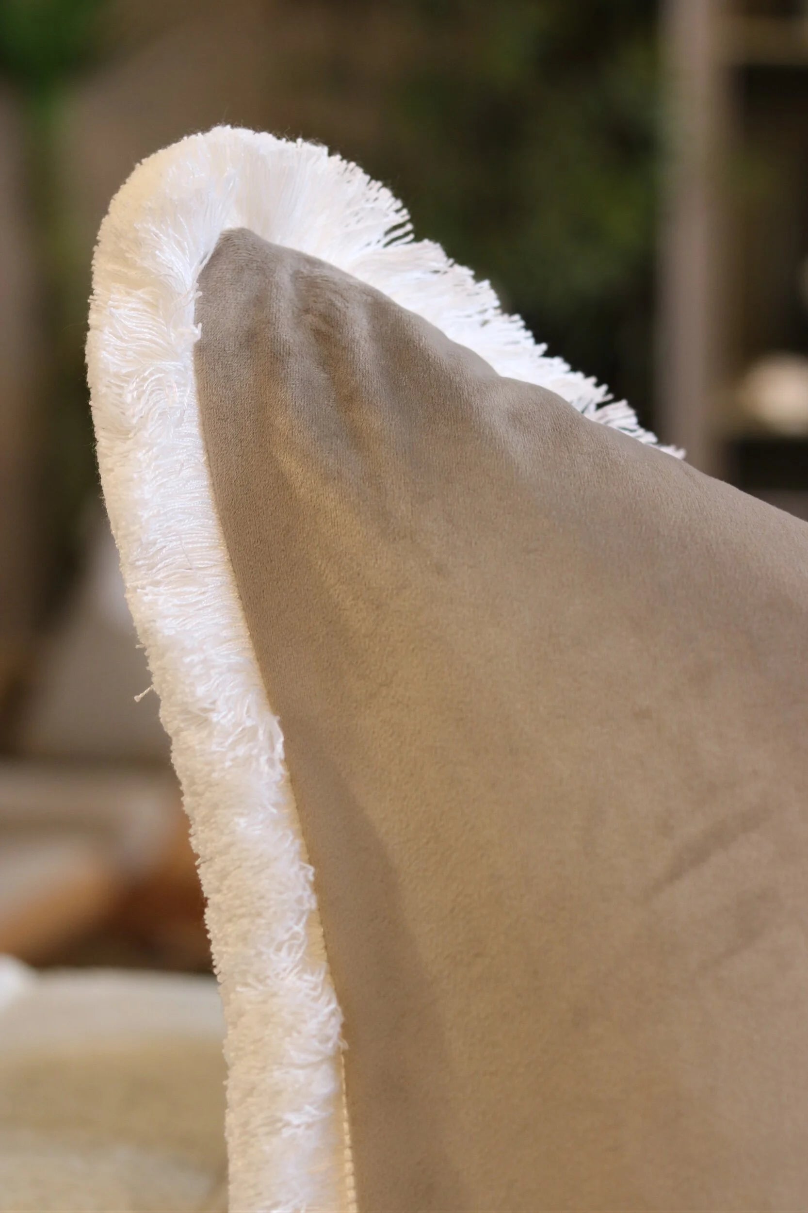 Mole Flat Velvet Cushion