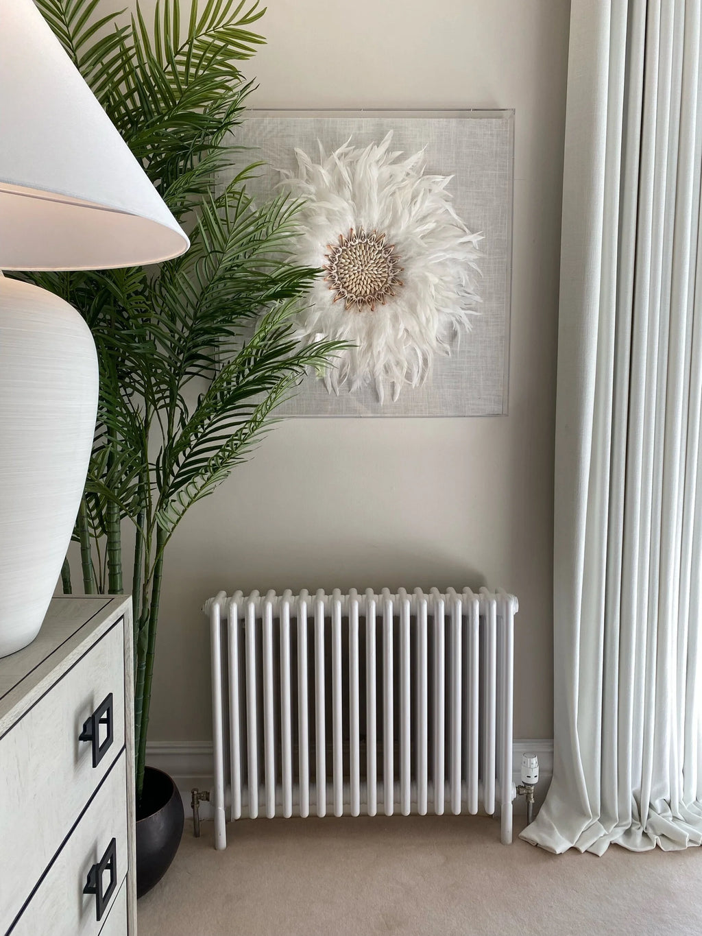 Feather & Shell Box Wall Art