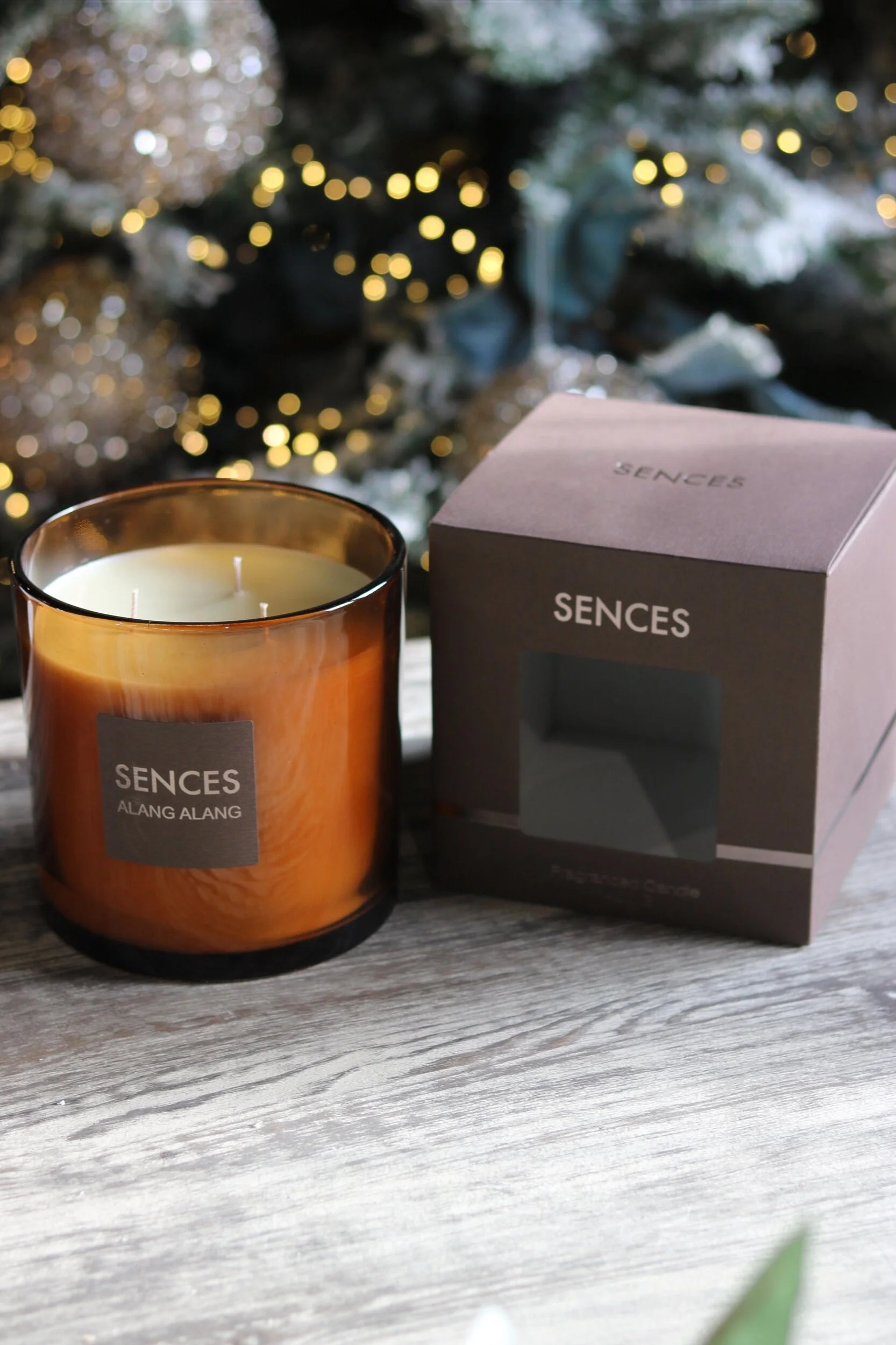 Alang Alang Amber 3 Wick Candle
