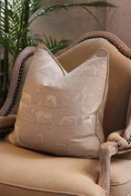 Andrew Martin 'Beige Kingdom' Cushion