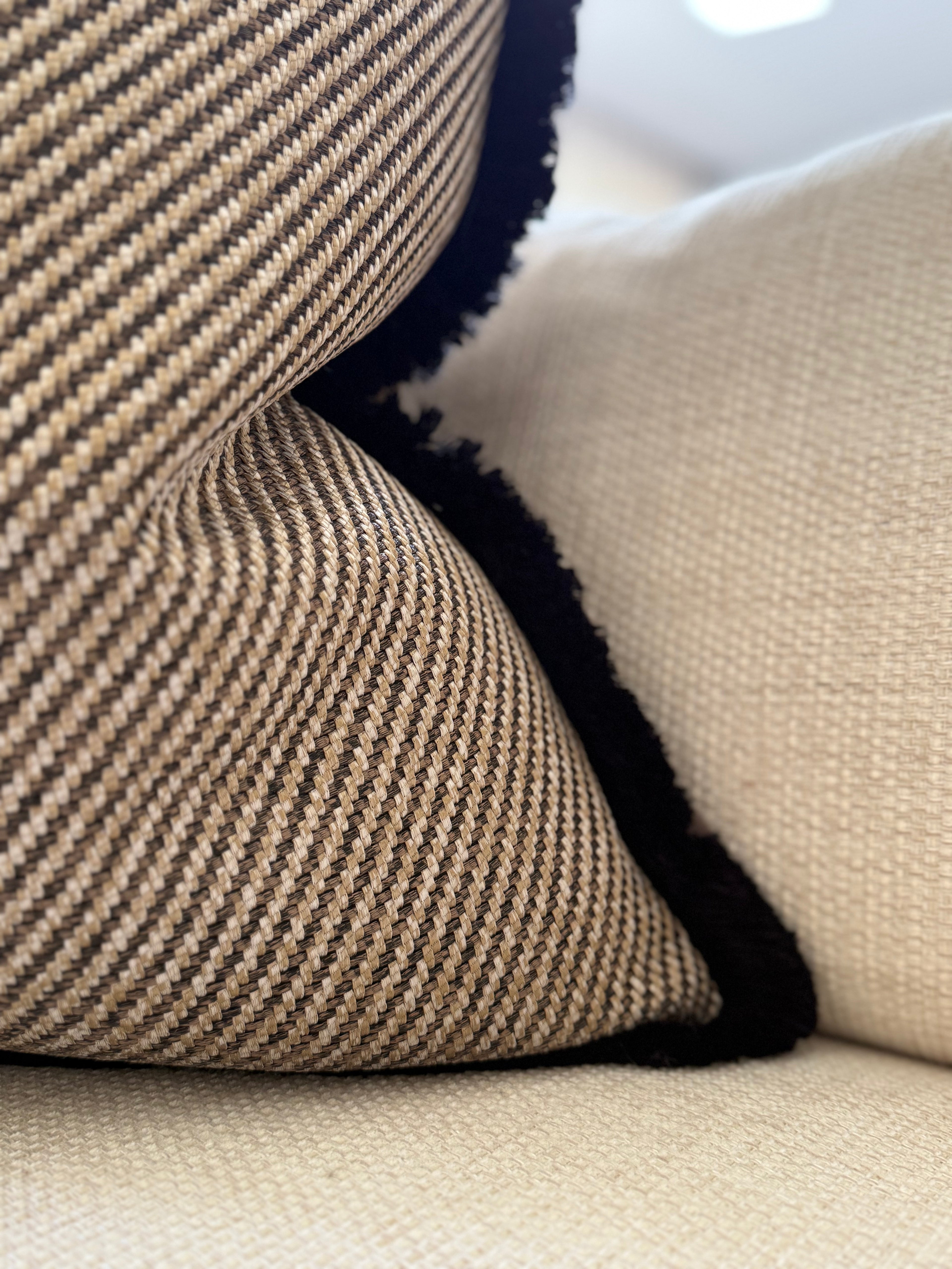 Zeo Sepia Cushion