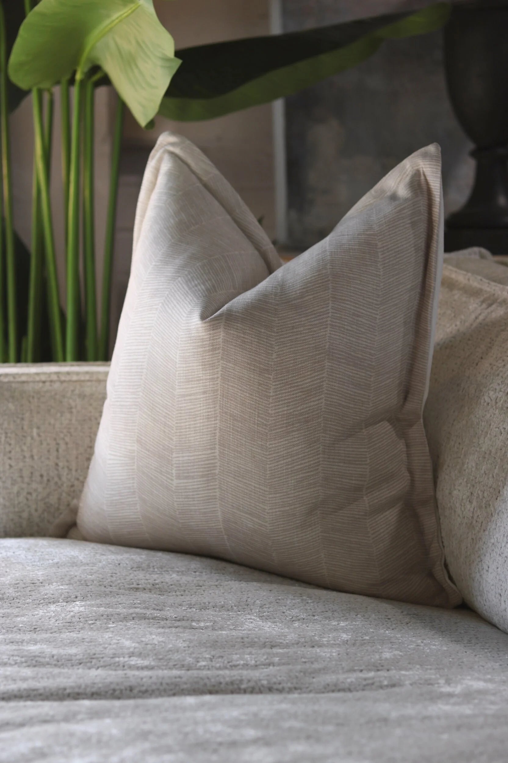 Andrew Martin 'Fasano Canvas' Cushion