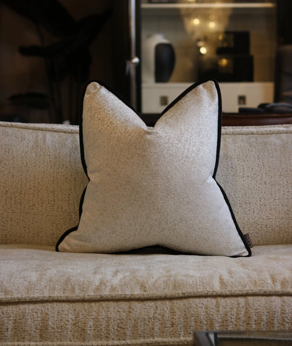 Limited Edition 'Cream Speckled' Cushion