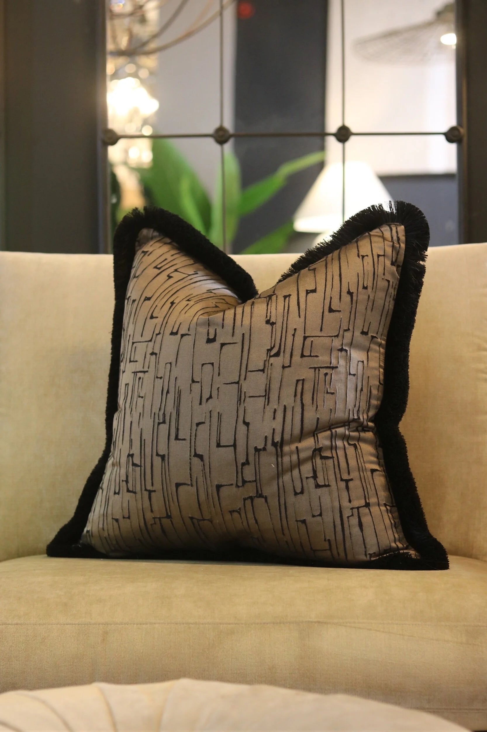 Hera Bark Cushion