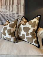 Jigsaw Tobacco Cushion