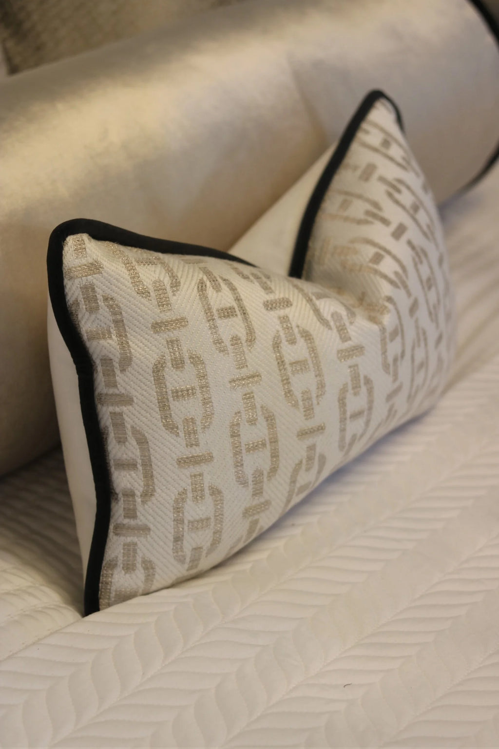 Andrew Martin 'Burlington String' Bed Cushion Set