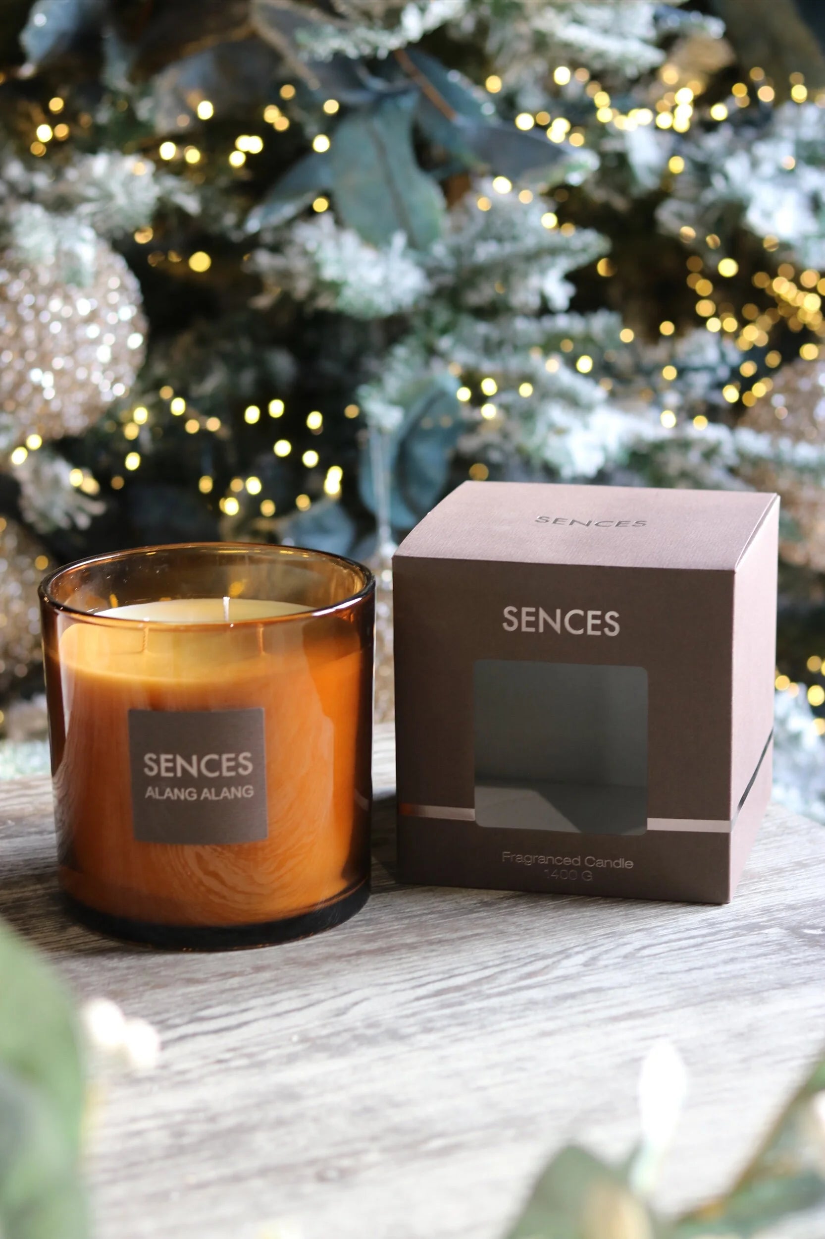 Alang Alang Amber 3 Wick Candle
