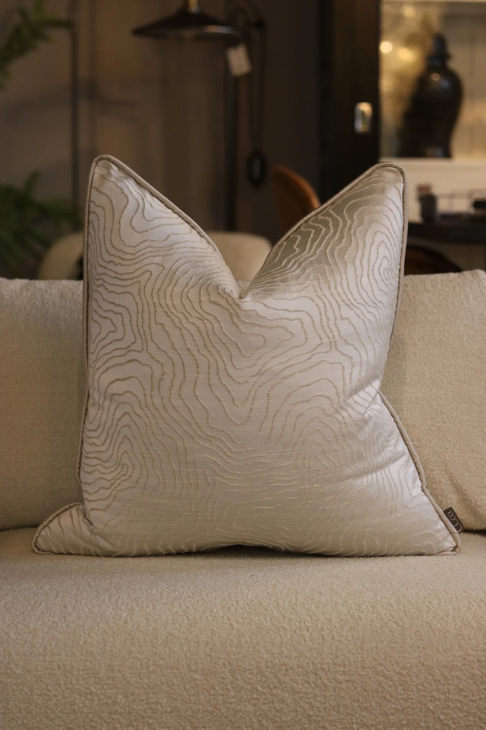 Beau Parchment Cushion