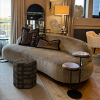 Bespoke Hexagonal Footstool