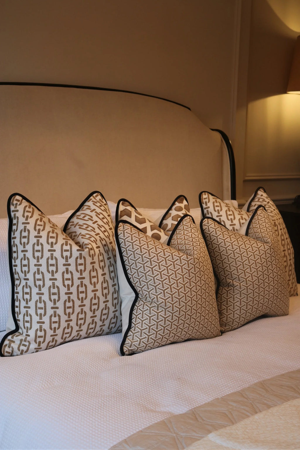 The Almond Bed Cushion Set