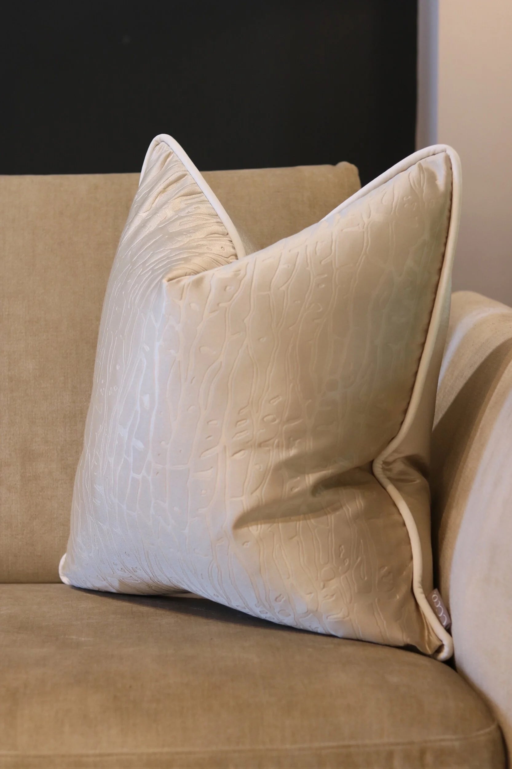 Limited Edition 'Gold Crackle' Cushion