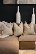 The Neutral Linen Sofa Cushion Set