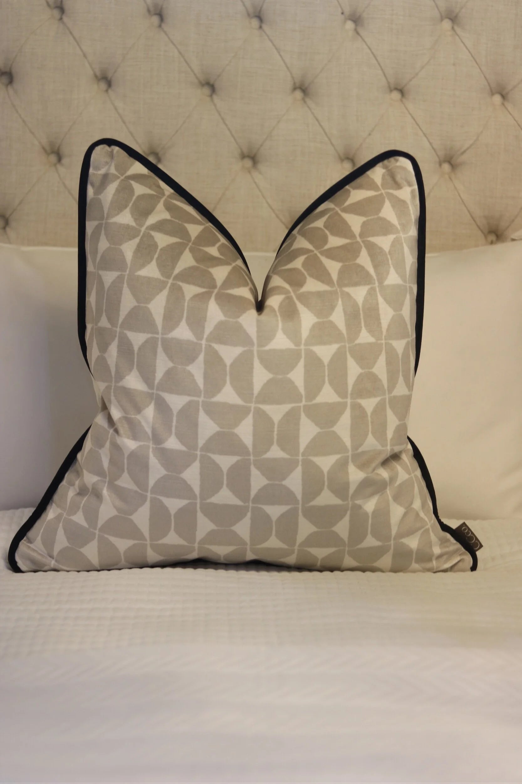 Andrew Martin 'Alberobello Stone' Cushion