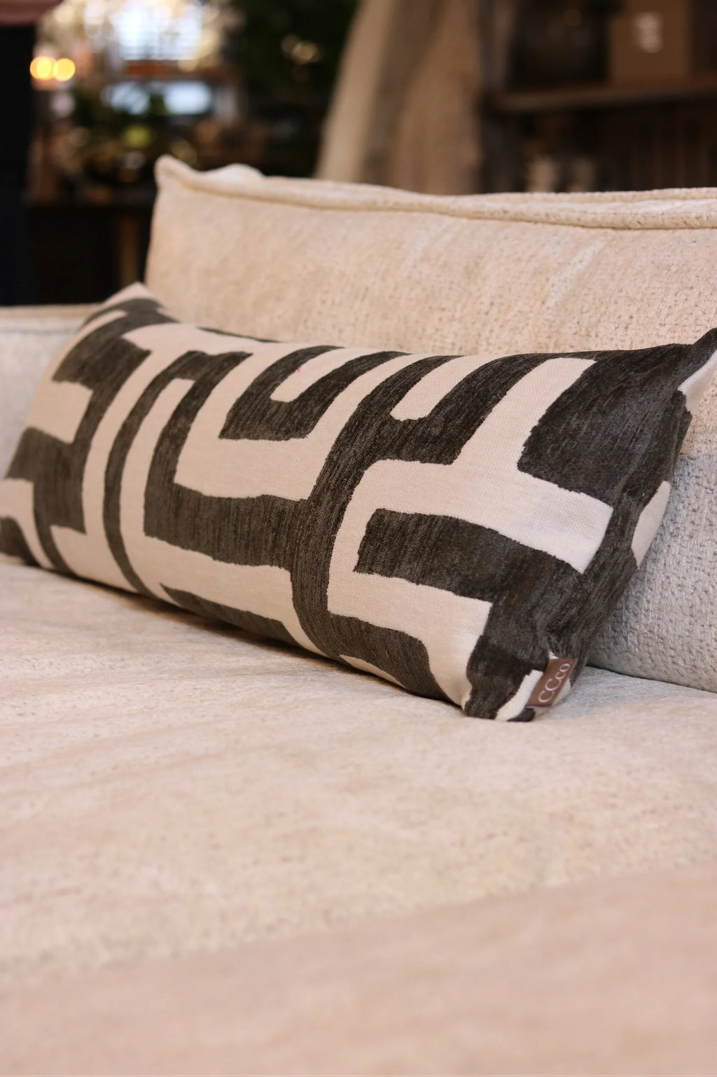 Kuba Cay Dalmatian XL Oblong Cushion