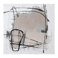 Black Ink Abstract Painting