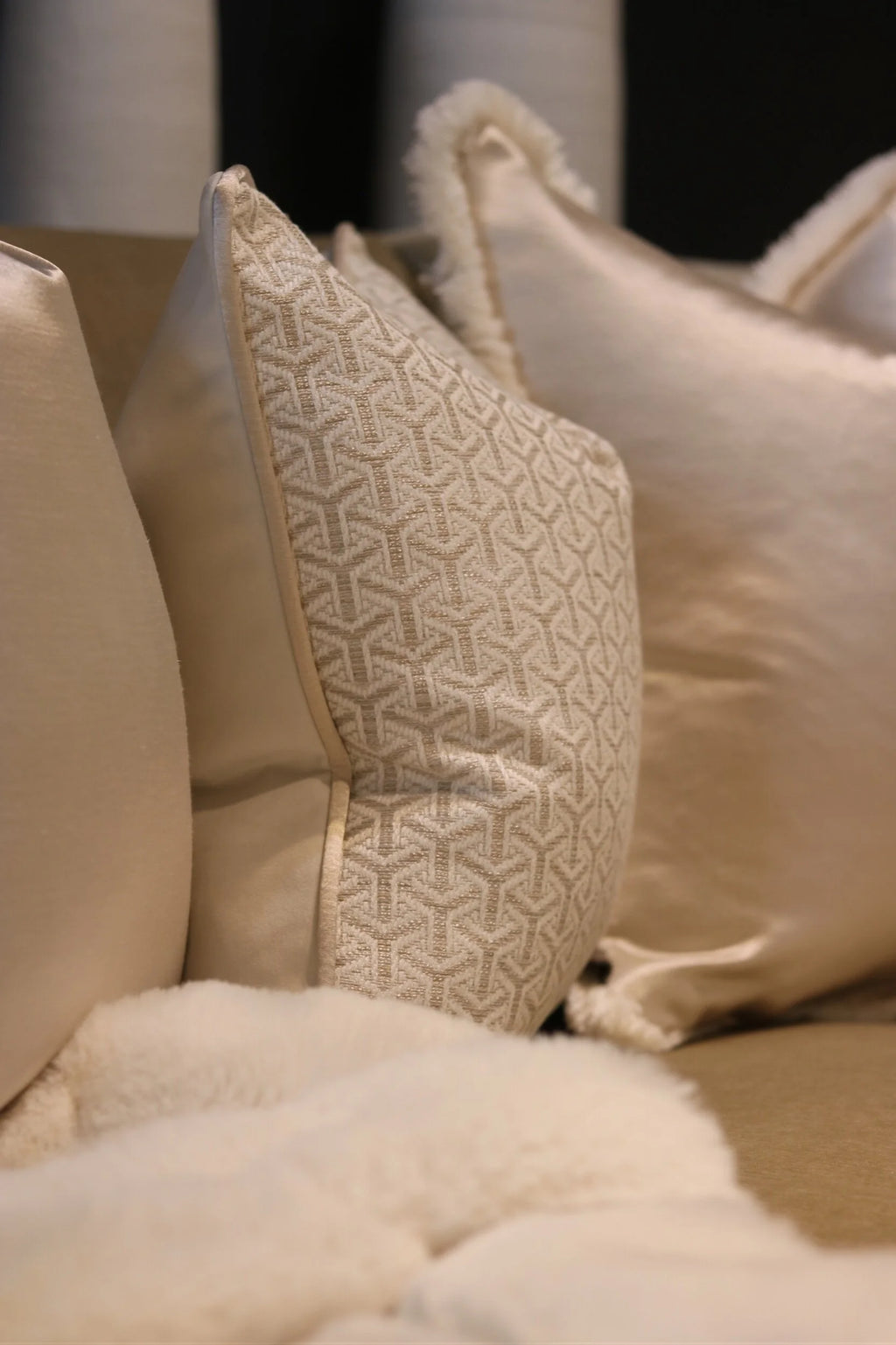 Andrew Martin 'Monte String' Cushion Set