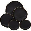 Arlow Disc Black Metal Wall Art