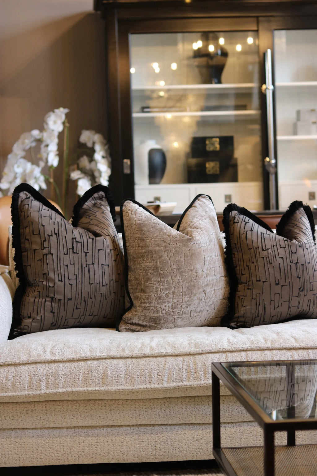 Ellice Moonbeam Sofa Cushion Set