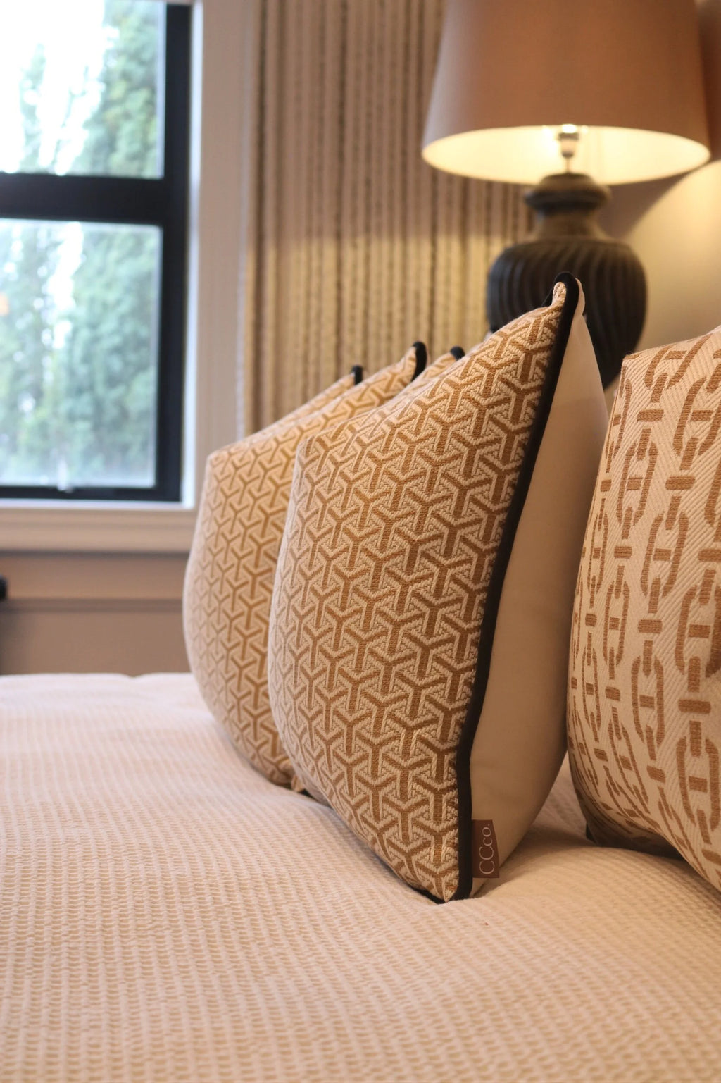 The Almond Bed Cushion Set