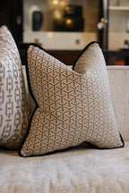 Andrew Martin 'Monte Almond' Cushion