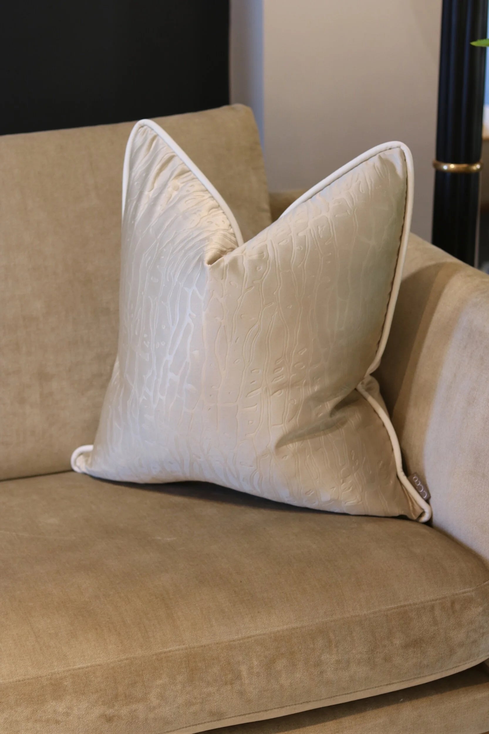 Limited Edition 'Gold Crackle' Cushion