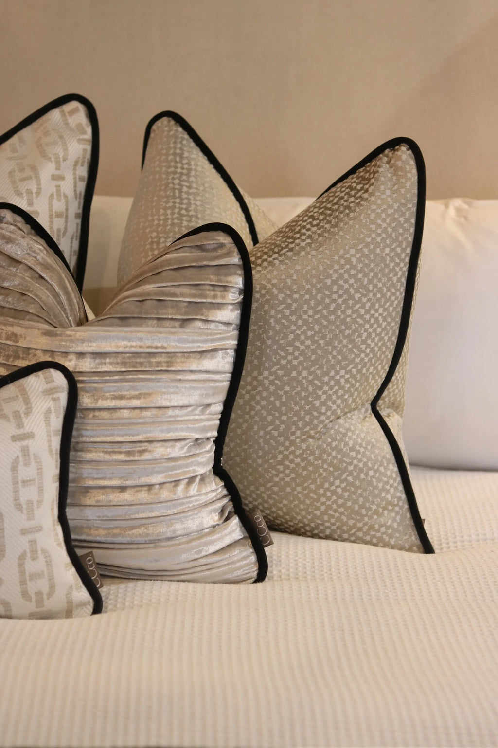 Andrew Martin 'Burlington String' Bed Cushion Set
