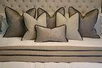 Beau Taupe Bed Cushion Set