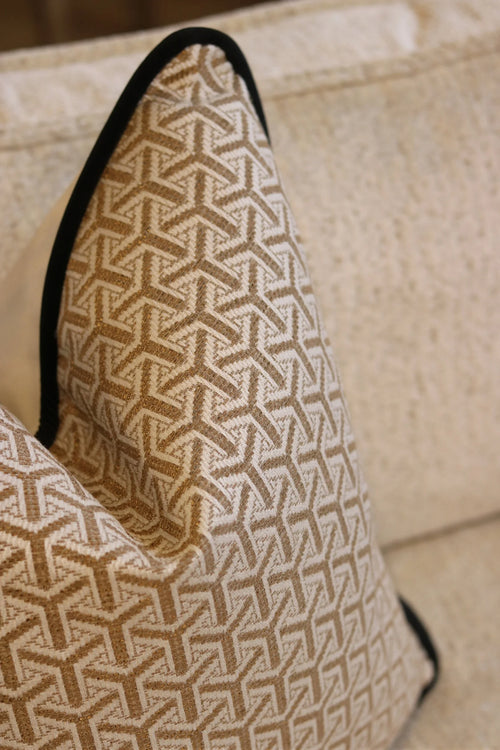 Andrew Martin 'Monte Almond' Cushion