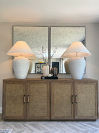 Aged Rectangular Mirror