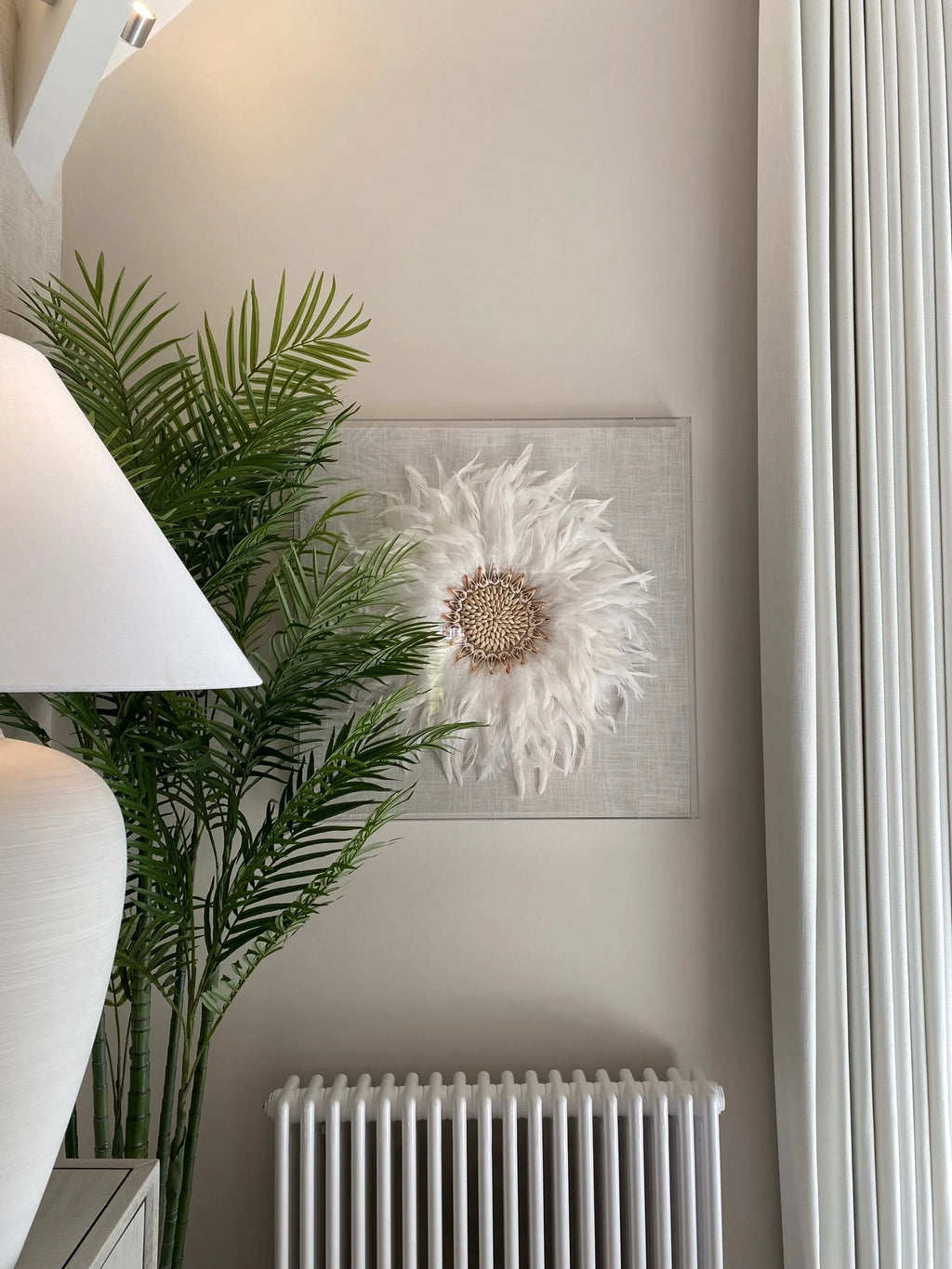 Feather & Shell Box Wall Art