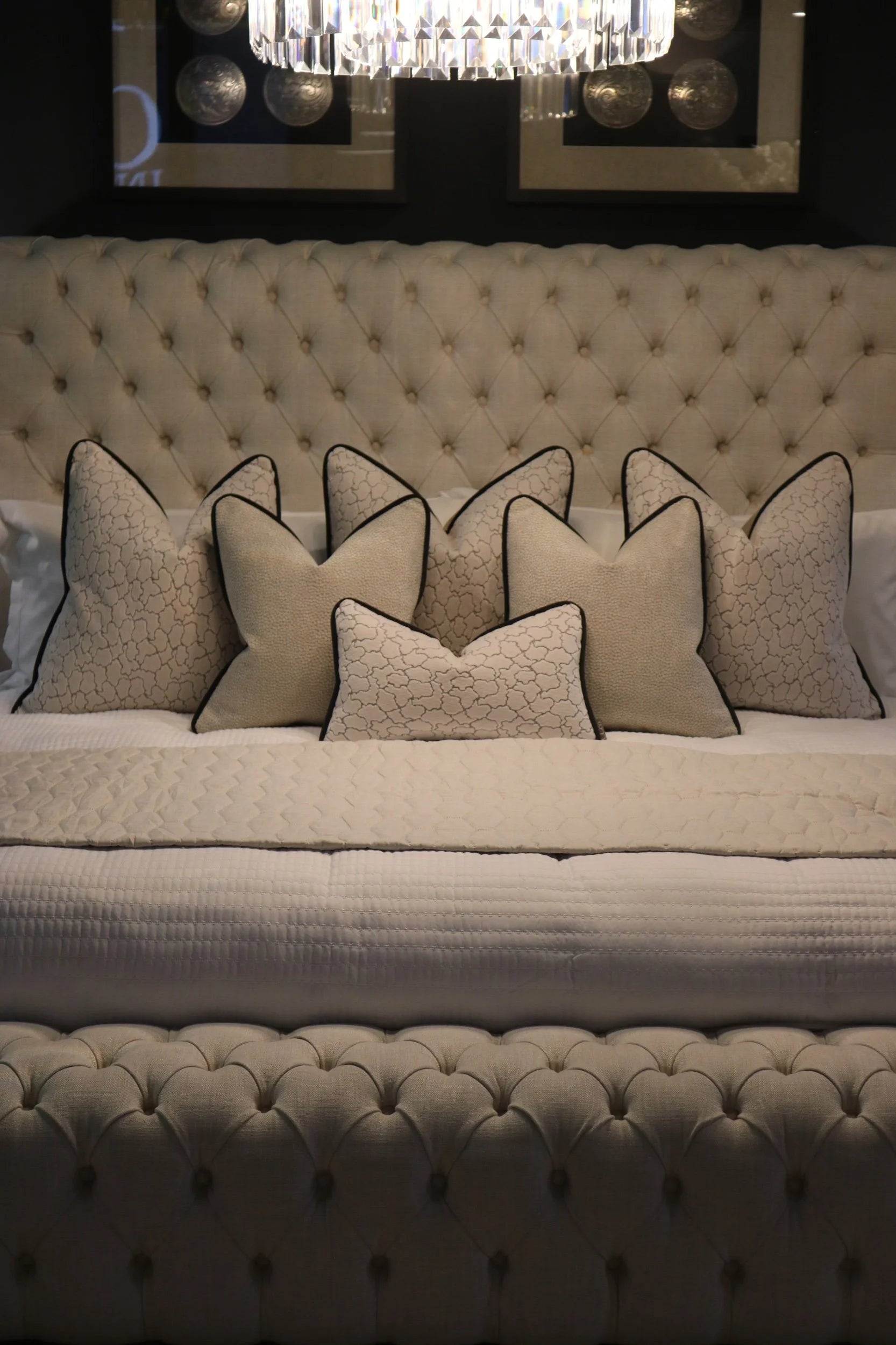 Rockliffe Stone Bed Cushion Set