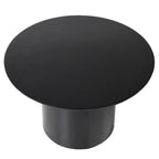 Set of 2 Black Round Tables
