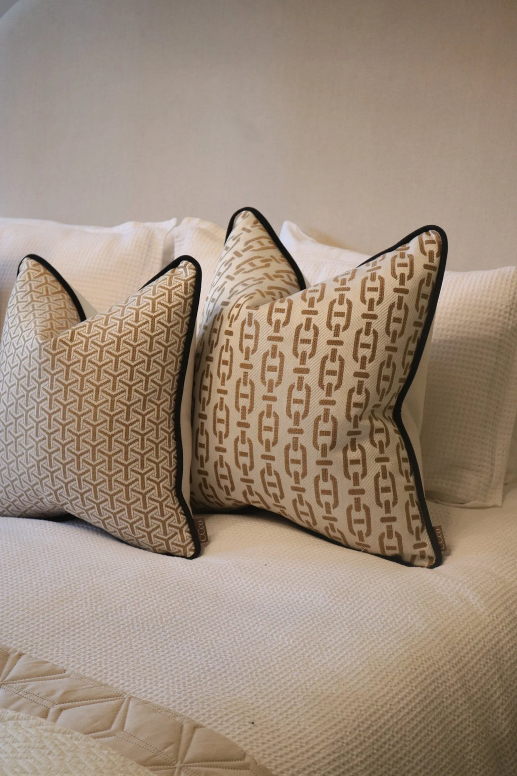 The Almond Bed Cushion Set