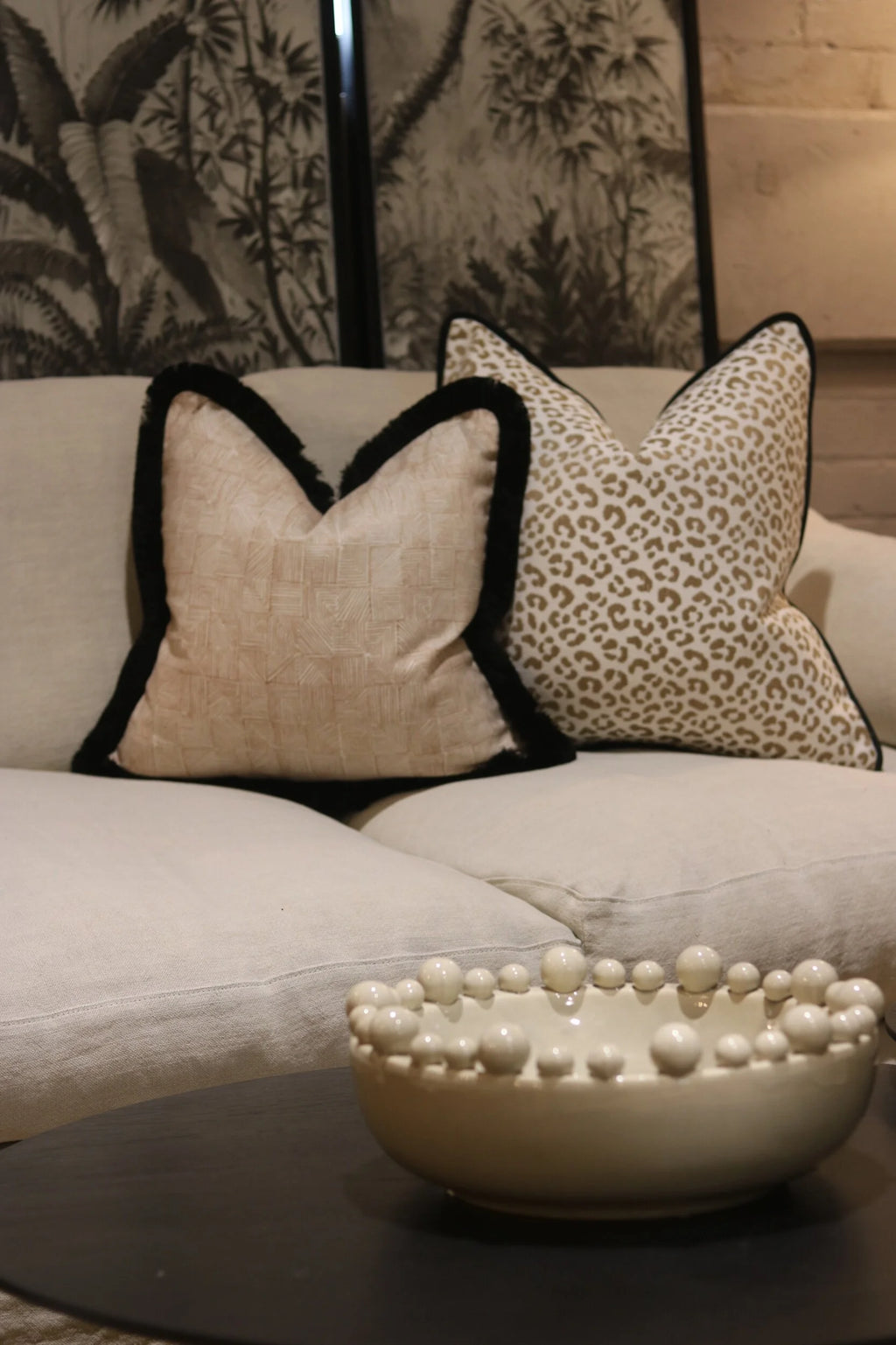 Andrew Martin ‘Bark Autumn’ Cushion