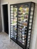 Iron Wall Wine Cabinet