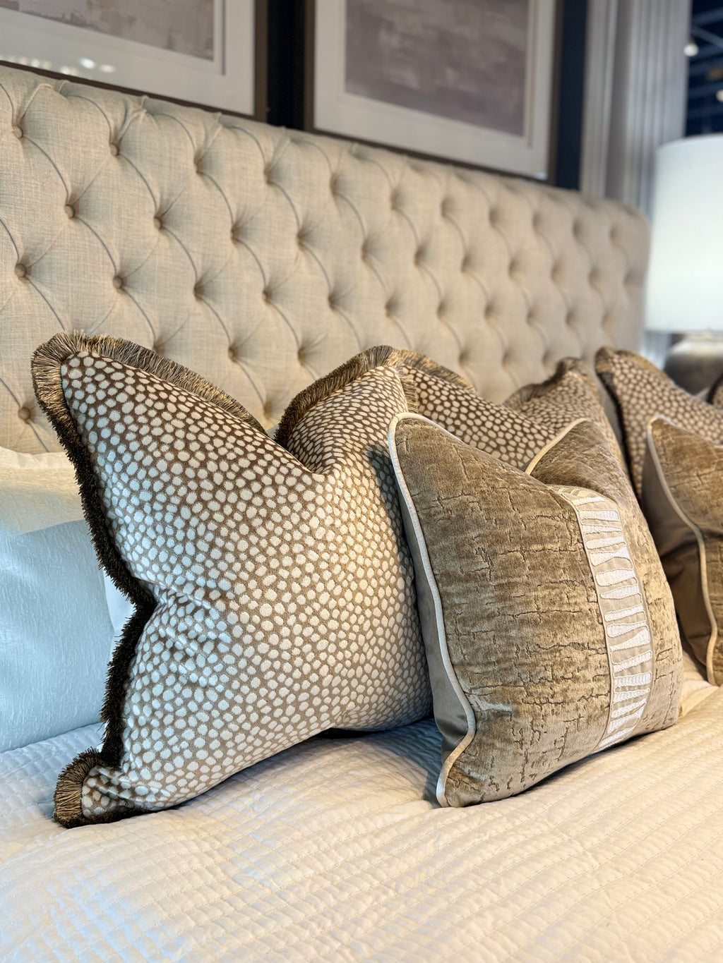 Borla Sable Luxury Bed Cushion Set