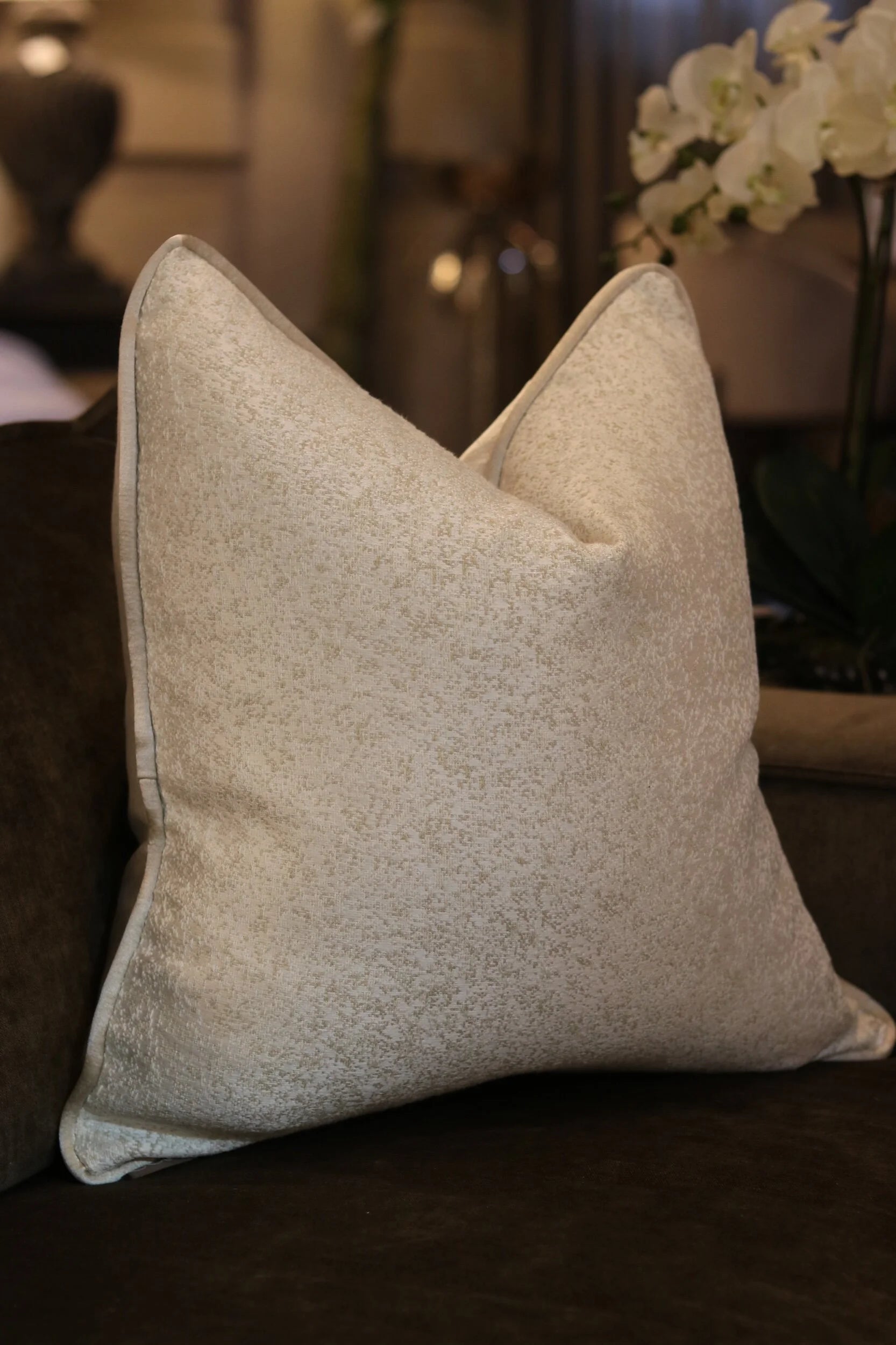 Limited Edition 'Cream Speckled' Cushion