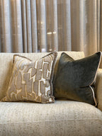 Limited Edition 'Faveur Mole' Velvet Cushion