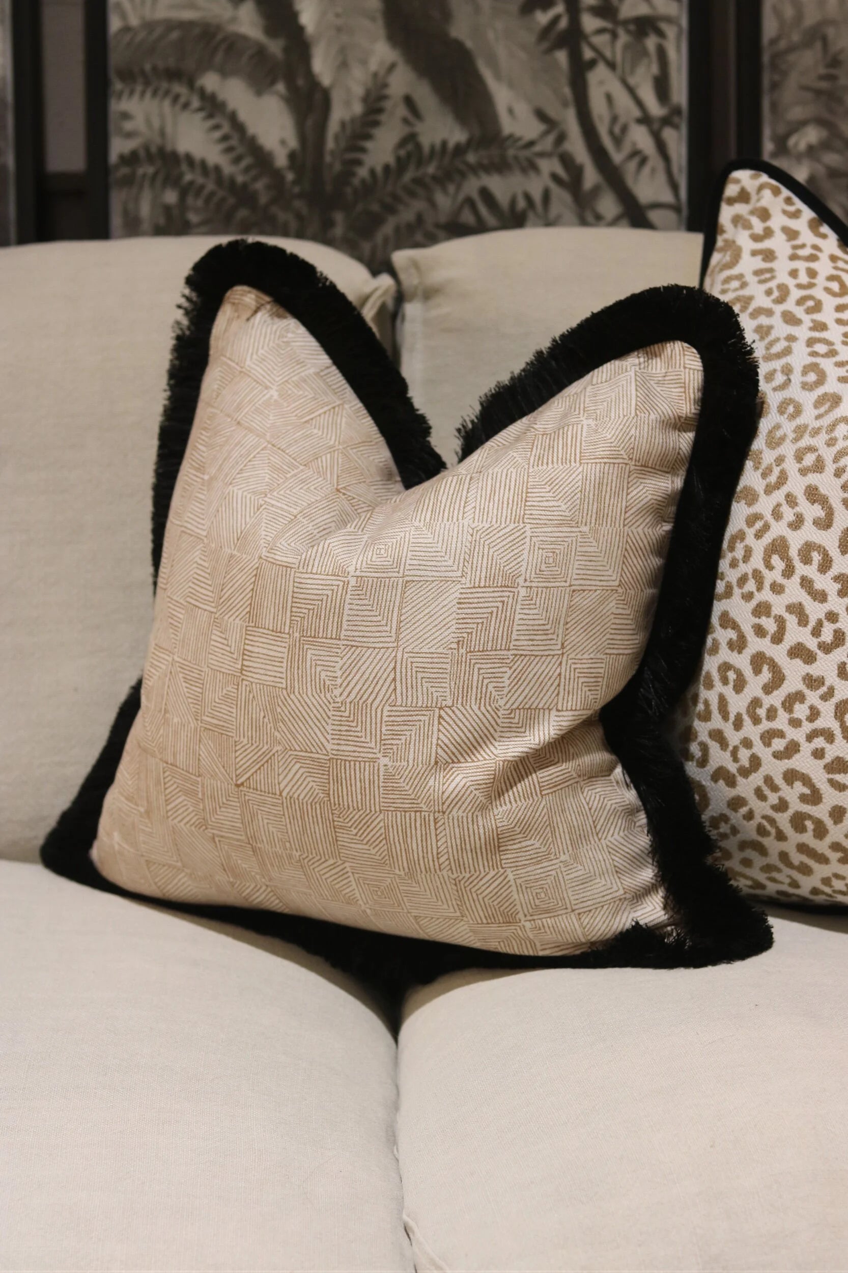 Andrew Martin ‘Bark Autumn’ Cushion