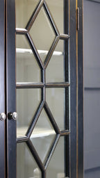 Ex-Display Black Display Cabinet