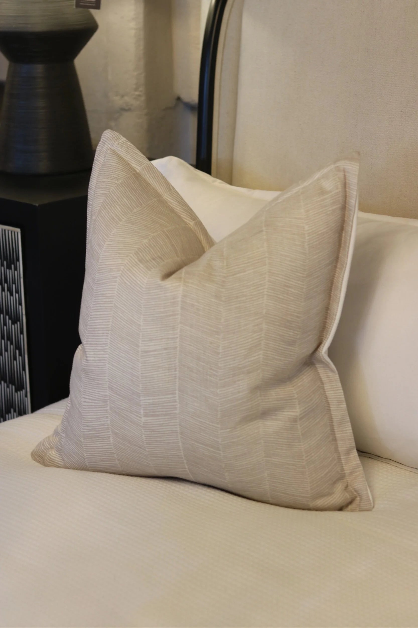 Andrew Martin 'Fasano Canvas' Cushion