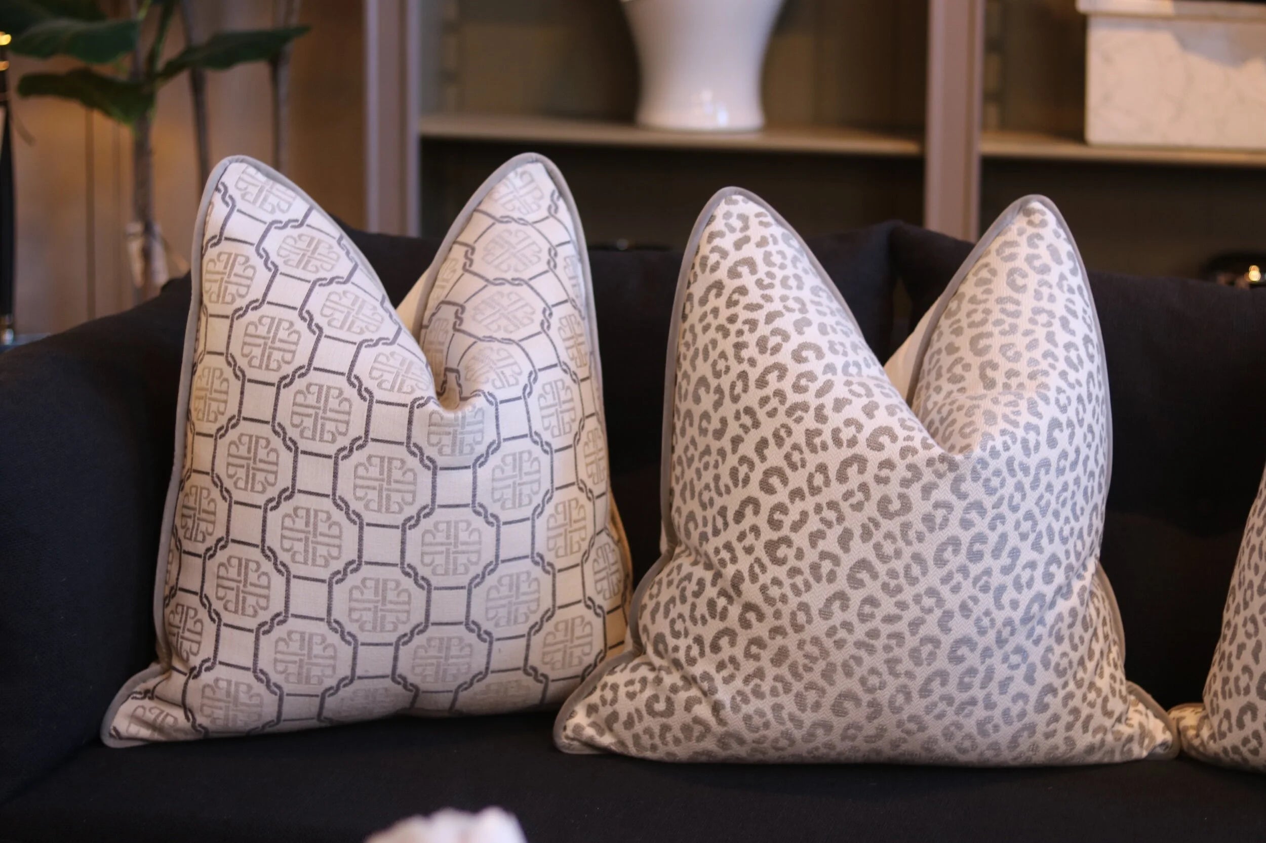 Andrew Martin ‘Wild Cat Storm’ Cushion